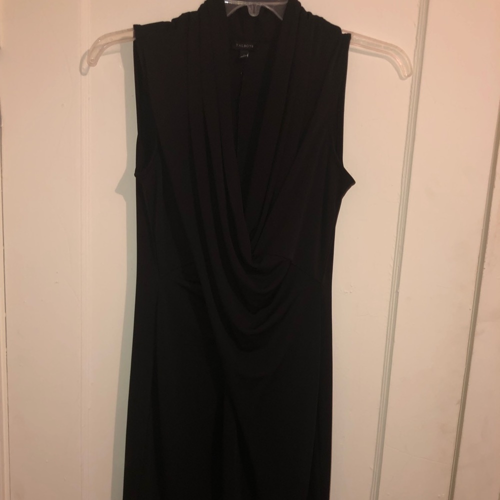 Sleek black dress